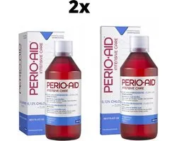2x Perio-Aid Intensive Care Mondspoelmiddel 0,12% - Voordeelpakket