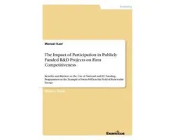 The Impact of Participation in Publicly Funded R&D Projects on Firm Competitiveness