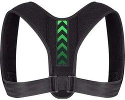 Back Brace Back Corrector Correcteur de posture - Correcteur de posture réglable pour un soutien maximal et une posture naturelle - Taille unique - Tensfact®