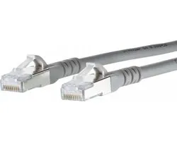 BTR NETCOM - Cat6A netwerkkabel - Grijs - 0,5 meter