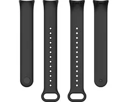 Bracelet en Siliconen - adapté pour Xiaomi Smart Band 8/Mi Band 8 - noir