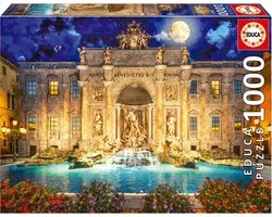 Educa - Puzzel - 1000 stukjes - Trevi fontein - Legpuzzel