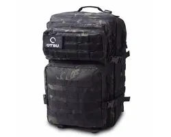 Expedition | Donkere camouflage tactische rugzak van 40 liter met patchpaneel
