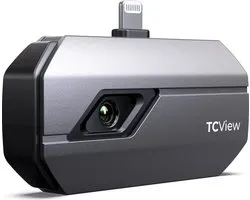Topdon Warmtebeeldcamera - Geschikt voor iPhone - Warmtecamera - Warmtemeter - Infrarood - Inclusief opbergcase en GPS Tracker