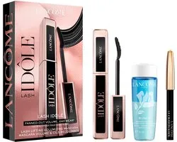 Lancôme Lash Idôle Makeup Routine Geschenkset: Lash Idôle Mascara Zwart + Bi-Facil Oogmakeup Remover 30ml + Mini Crayon Khôl Eyeliner Oogpotlood Zwart Travel Size - Makeup & Gezichtsreiniging Routine Cadeaupakket 3 Stuks