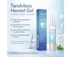EELHOE Pro - Gel de Réparation & Blanchiment des Gencives - Soins Buccaux Professionnels - Pour des Gencives Saines, Contre le Récession Gingivale & les Zones Douloureuses - Soulagement Rapide, Soins Nocturnes - 4ml