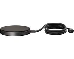 Zens Qi2 Pro 1 Draadloze Oplader 15W | Qi2 Gecertificeerd | Snelladen voor Apple & Samsung | Compact & Licht Ontwerp | Werkt met Hoesjes | USB‑C Voeding | Zwart
