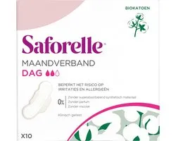 Serviette hygiénique Saforelle 10 pcs