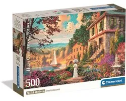 Clementoni Legpuzzel Victorian Promenade - Puzzel 500 Stukjes - High Quality Collection Puzzle - Compact Box - Legpuzzels en Puzzels voor Volwassenen
