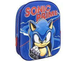 Sonic Prime Rugzak Jongens Meisjes - Hoogte 31cm