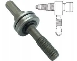Adapter voor Nietmoeren - Bit voor Accuschroefmachine