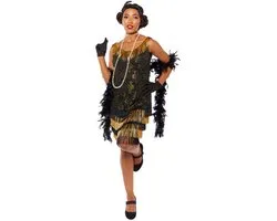 Amscan Charleston Lace Flapper - Jaren 20 Gatsby dames kostuum maat S