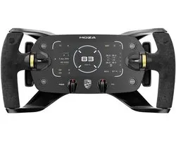 Volant de course MOZA Porsche Mission R Sim – Volant GT de 320 mm sous licence officielle avec écran OLED flexible de 5,4 pouces - PC