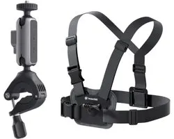 Insta360 - Bike Bundle - Harnas en stuurklem - fiets mount voor X3 X2 GO3 - GoPro Hero - DJI Action