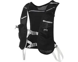 Multifunctioneel hardloopvest - Trail running hydratatie vest - Licht en ademend - Meerdere zakken - verstelbare borstbanden en reflecterende waterrugzak - voor Marathon Fietsen, Hiken, Hardlopen, Hardloopvest met reflecterende elementen