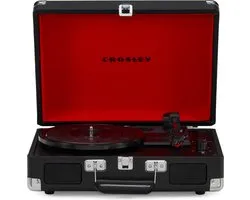 Crosley Cruiser Plus platenspeler, zwart, bluetooth