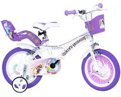 Dino Bikes Kinderfiets Unicorn Academy 12 inch