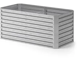 OK-Living Hoogbed – 180 x 90 cm Zilver