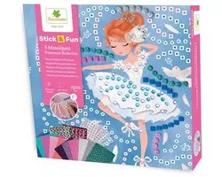 Jouet mosaïque Sycomore Princesses ballerine, bricolage créatif.