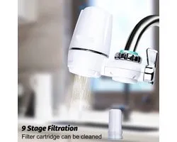 Sain robinet purificateur d'eau propre boisson Water du robinet Cuisine lavable en céramique percolateur filtre à Water calcaire rouille bactéries supprimer purificateur d'eau distillateur corps désacidification
