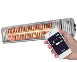 Eurom Golden 2000 Amber Smart Intérieure et extérieure Acier inoxydable 2000 W