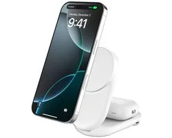 Belkin Qi2 Fitness tracker, Hoofdtelefoons, Smartphone, Smartwatch Wit USB Draadloos opladen Snel opladen Binnen
