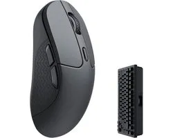 Souris de jeu sans fil 4K Keychron M3 noire