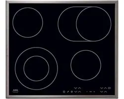 AEG HK634060XB Noir Intégré (placement) Céramique 4 zone(s)