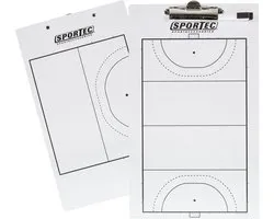 Bloc d'entraîneur Sportec - blanc / noir