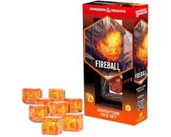 D&D Adventure Dice - Fireball