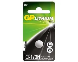 GP Batteries Lithium Cell CR1/3N, Batterie à usage unique, Lithium, 3 V, 1 pièce(s), 160 mAh, 10 année(s)