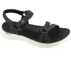 Skechers Go Walk Flex Sandal - Sublime, Vrouwen, Zwart, Sandalen, maat: 39