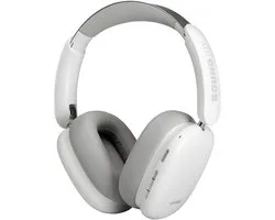 Concept SoundJoy HS4061 - Draadloze hoofdtelefoon voor in de oren - Tot 70 uur afspeeltijd - Bluetooth 5.4 - Snel opladen - Actieve ruisonderdrukking tot 33 dB - Wit