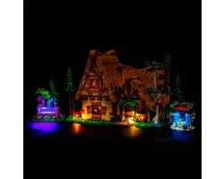 Light My Bricks - Verlichtingsset geschikt voor LEGO Snow White and the Seven Dwarf's Cottage 43242
