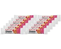 Diablo | No Added Sugar | Cranberry & Raspberry Muesli Bar | 12 Stuks | 28 x 30 gram