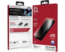 ZAGG InvisibleShield Glass XTR6 | Screen Protector Geschikt voor Apple iPhone 18 Pro Max | Anti-Blue Light Tempered Glass | Blauw Licht Filter | Ultra Sterk Glas | Anti Reflectie | Gerecycled Glas