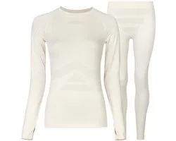 SNOCKS Thermo Ondergoed Dames - Thermoshirt & Thermobroek - Warm & Ademend - Comfortabele Pasvorm - 1 Set