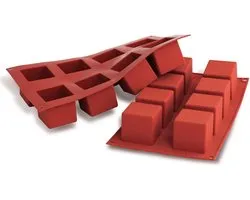 Silikomart siliconen bakvorm Cubo, 50x50 mm