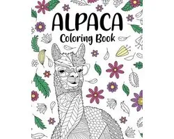 Alpaca Coloring Book