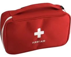 EHBO set - EHBO kit, veiligheidsvest \ First aid bag set as emergency kit refill set for car / autoveiligheidsvest