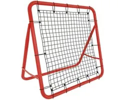 ACXIN Voetbal Rebounder Trainingsnet - 100x100x65 cm - met Stalen Frame en PE Net