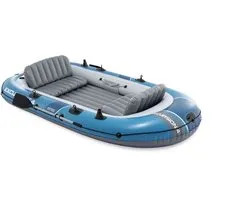 Intex Excursion 4 Opblaasboot met roeispanen en pomp 68324NP