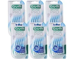 6x GUM Soft-Picks PRO - Small - 30 stuks