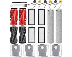 20 pièces de rechange pour l'aspirateur robot Roborock Qrevo Curv 2 Flow