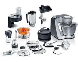 Bosch MUM59S81DE Keukenmachine Zwart/RVS