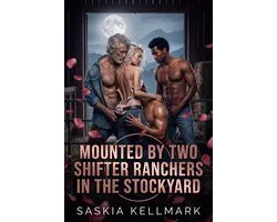 Mounted by Two Shifter Ranchers in the Stockyard