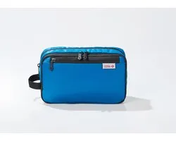 Travelsentry - Toilettas - Medium - Reizen - Accessoire - Blauw - Rpet- 23 * 13,5 * 9 cm - Voorkomt Onnodig Plastic Gebruik - Weekendtrips