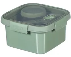 Curver Smart To Go Lunchbox 1.1L + Bestekset + Sauscup - Eco Groen