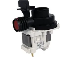 Afvoerpomp wasmachine met pomphuis | Vervanger voor AEG / Electrolux 140000738017 | Past op veel andere merken: Atag, Etna, Nordland, Pelgrim, Vestel, Zanker, Zanussi e.a. | Multaparts® huismerk