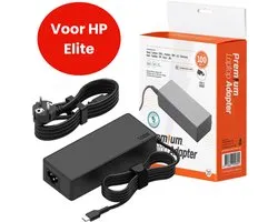 100W USB-C Laptop oplader voor HP Elite – Alle modellen vanaf 2019 – Kabel + Adapter